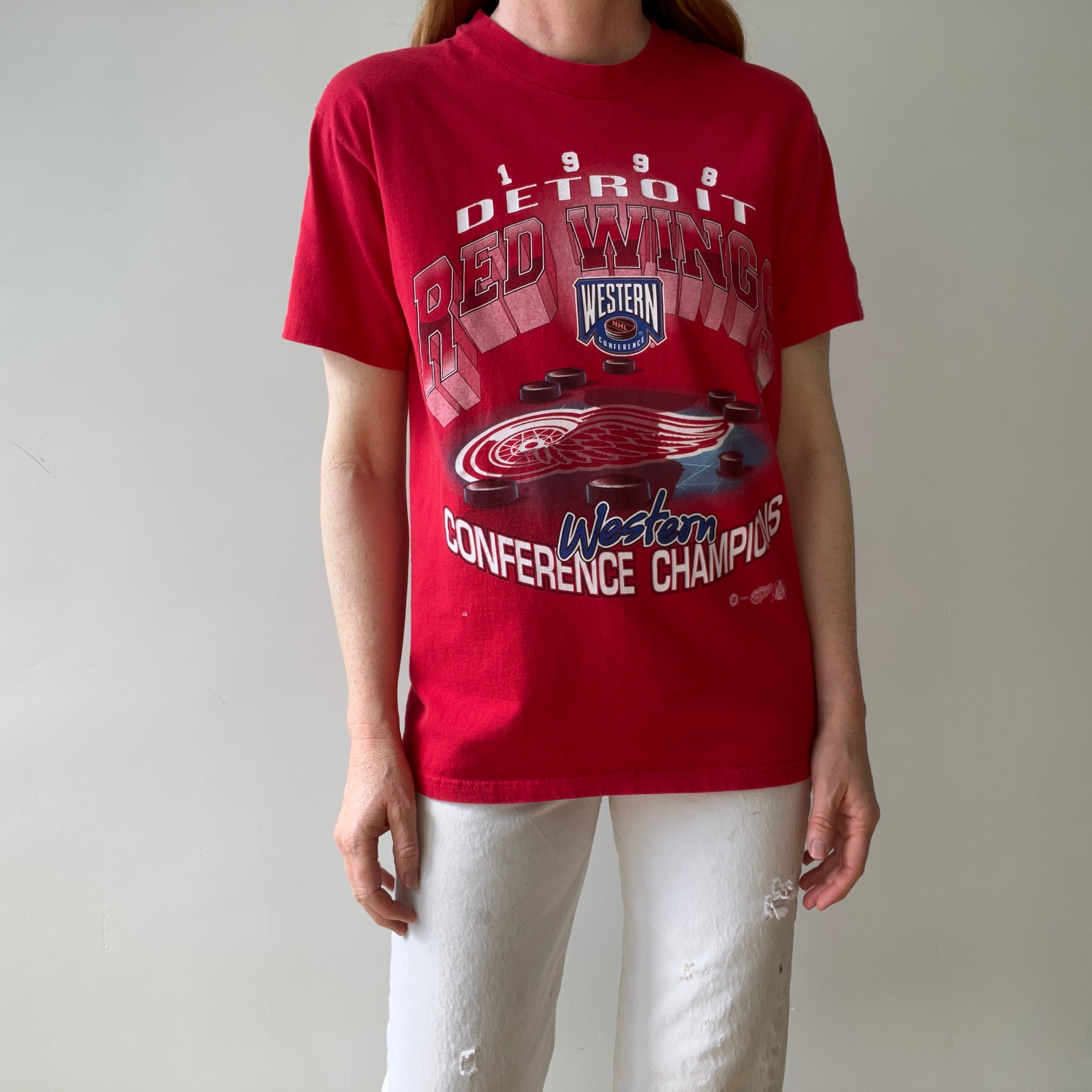 1998 Detroit Red Wings NHL T-Shirt