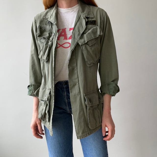 1969 Cotton Poplin Ripstop Jungle Jacket - US Army
