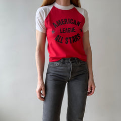 1970s American League All Stars T Shirt - With a Backside Too!