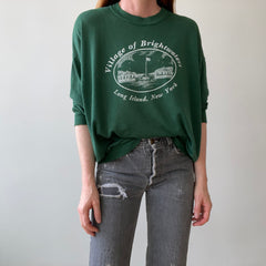 1980s Paper Thin Village of Brightwaters Sweatshirt - DCQL ALERT!!! Blownout!