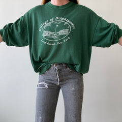 1980s Paper Thin Village of Brightwaters Sweatshirt - DCQL ALERT!!! Blownout!