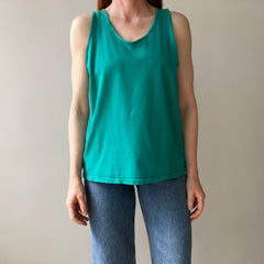 1970s USA MADE Gap Teal Tank-Top