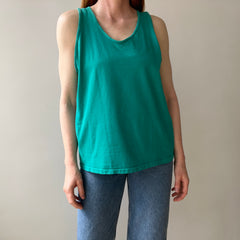 1970s USA MADE Gap Teal Tank-Top