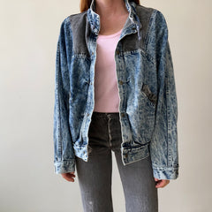 1980s Acid Wash Denim Jacket