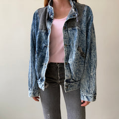 1980s Acid Wash Denim Jacket