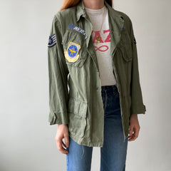 1969 US AIr Force Beat Up Vietnam Cotton Lightweight Jacket