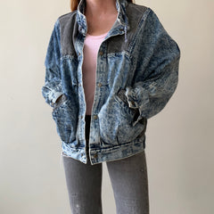 1980s Acid Wash Denim Jacket