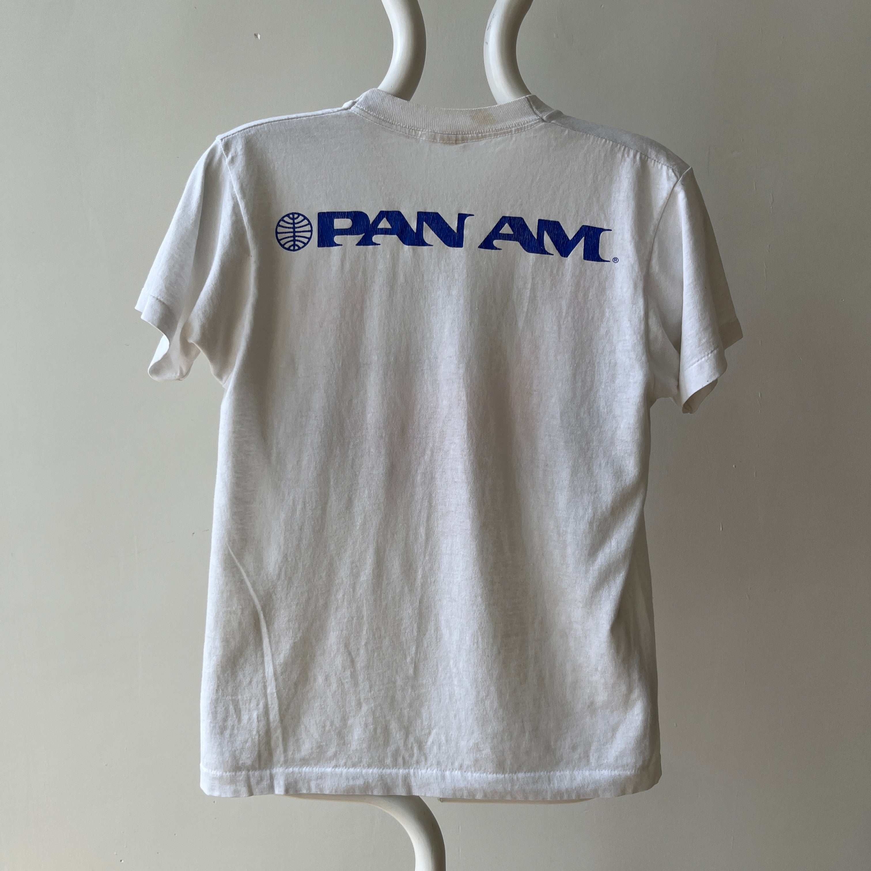 1980s Miami Pan Am T-Shirt - Collectible Front and Back