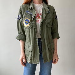 1969 US AIr Force Beat Up Vietnam Cotton Lightweight Jacket