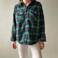 1970s Heavyweight Cotton Flannel (Maybe a Mr. Leggs?) - GEM