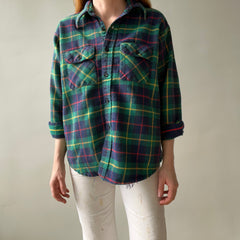 1970s Heavyweight Cotton Flannel (Maybe a Mr. Leggs?) - GEM