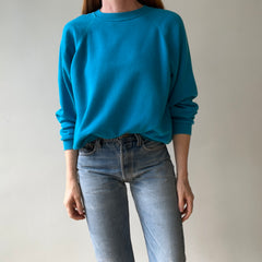 1990s Blue Blank Sweatshirt