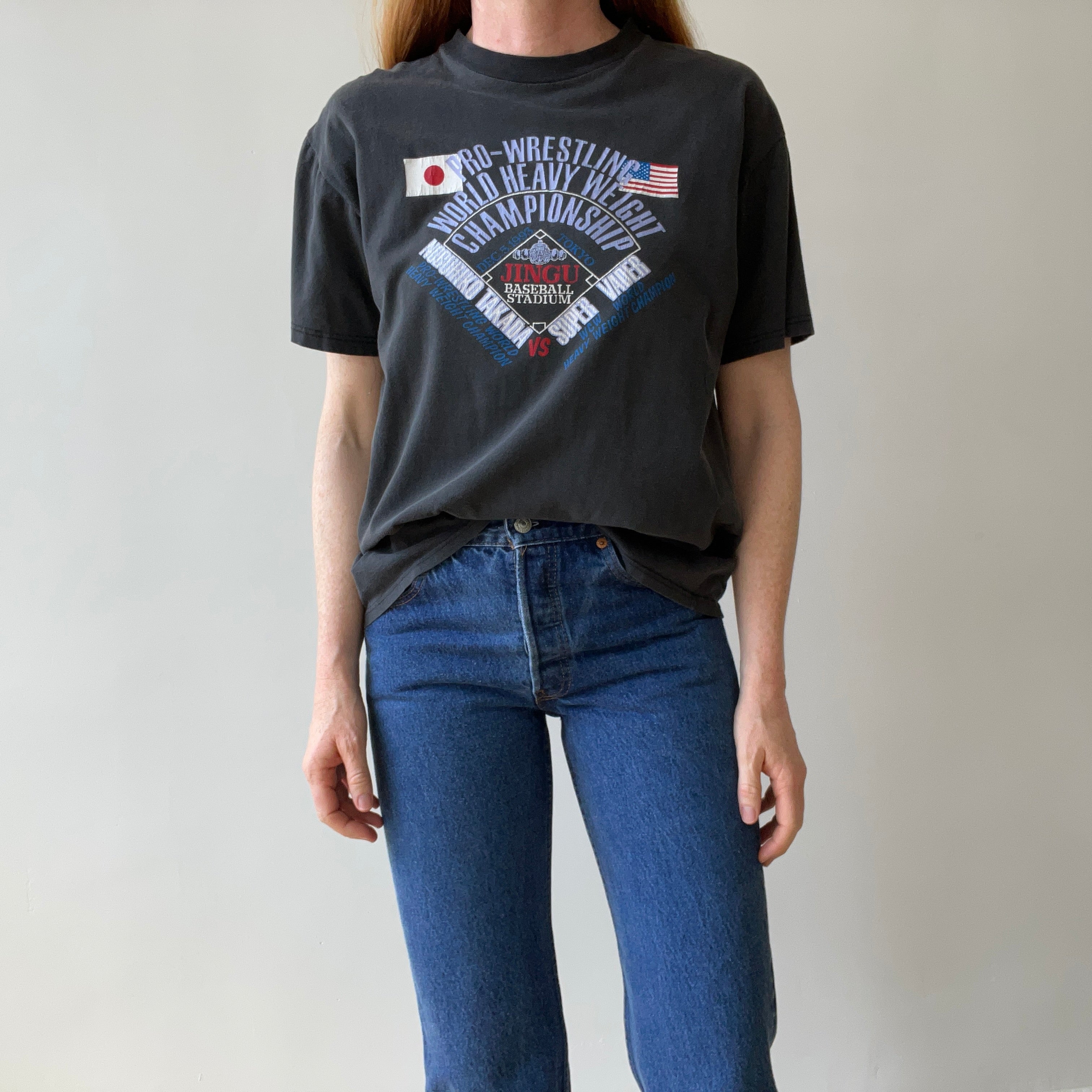 1990s Pro Heavyweight Wrestling Championship T-Shirt