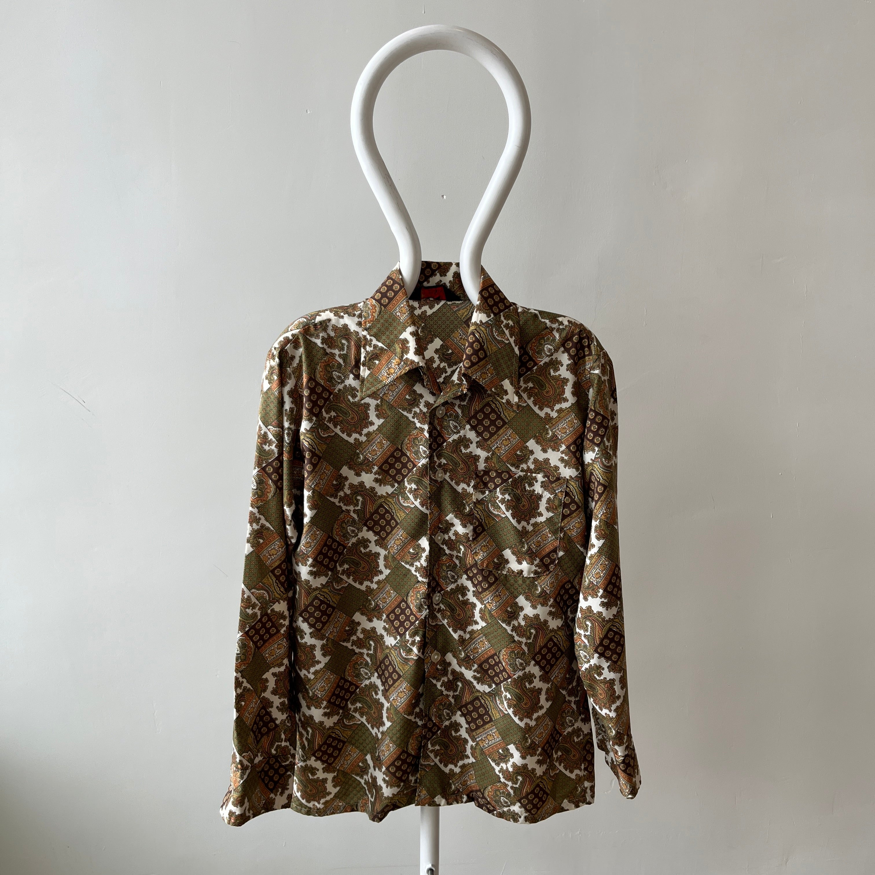 1970s Super 70s Paisley Blouse/Shirt - WOAH