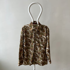 1970s Super 70s Paisley Blouse/Shirt - WOAH