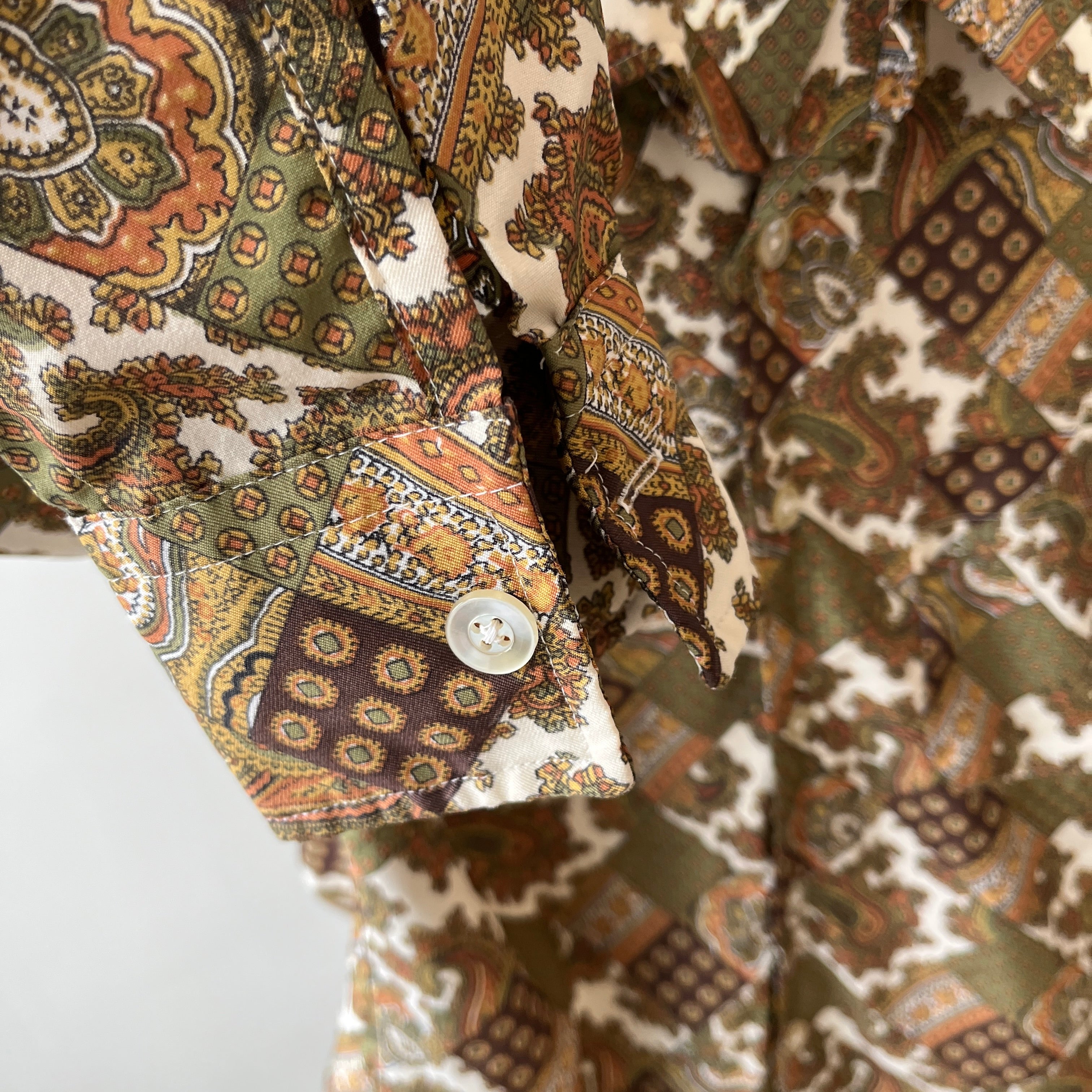 1970s Super 70s Paisley Blouse/Shirt - WOAH
