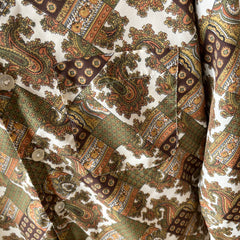 1970s Super 70s Paisley Blouse/Shirt - WOAH