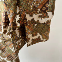 1970s Super 70s Paisley Blouse/Shirt - WOAH