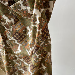 1970s Super 70s Paisley Blouse/Shirt - WOAH