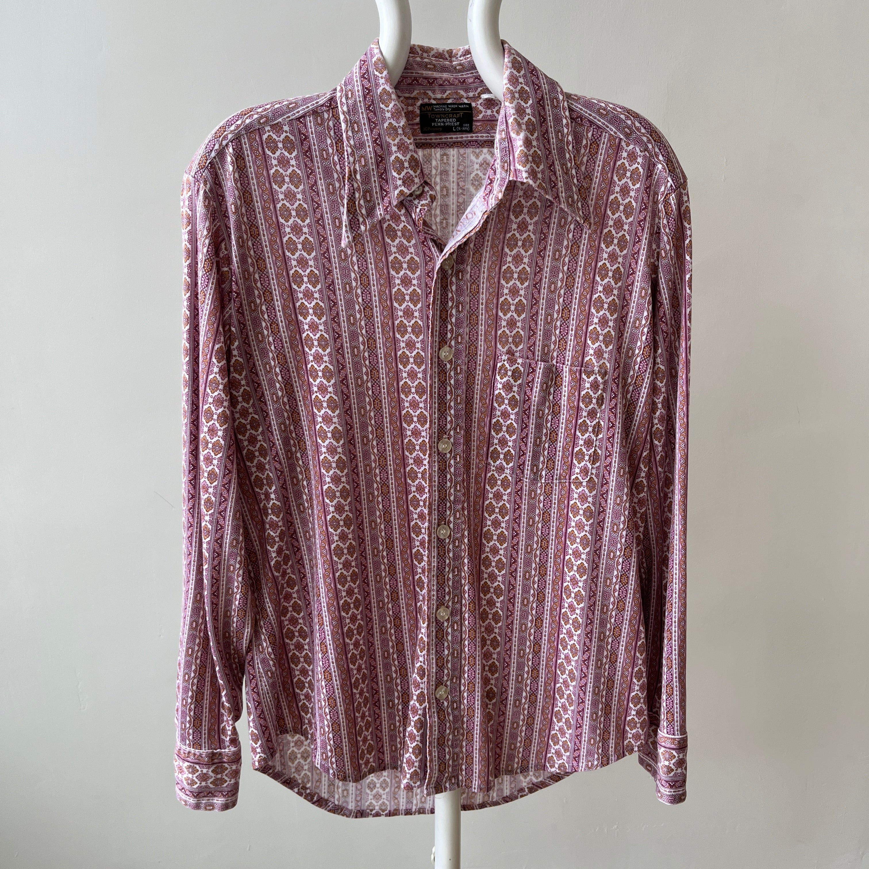 1970s TOWNCRAFT Jersey Soft 70s Top - (PERSONAL FAVORITE)