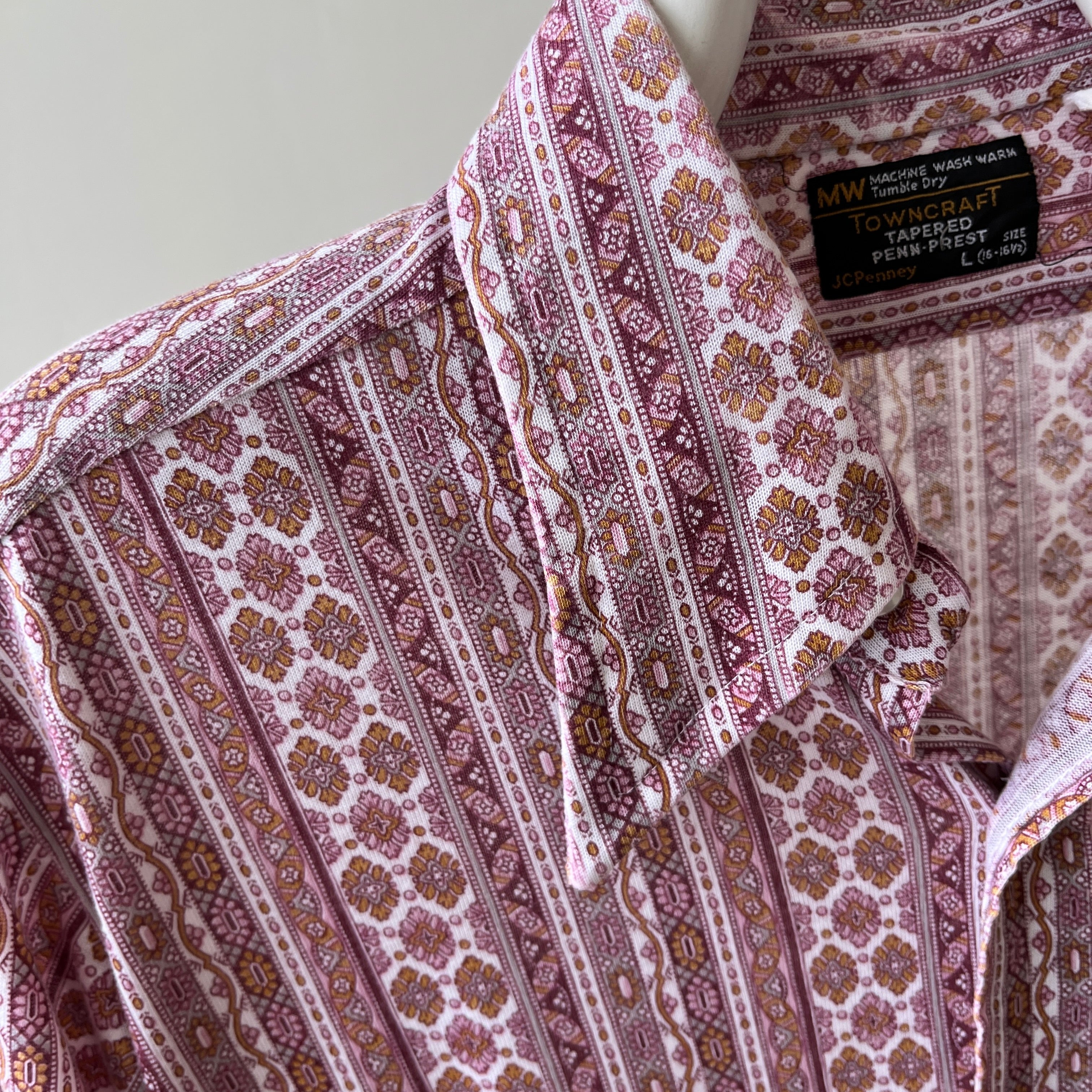 1970s TOWNCRAFT Jersey Soft 70s Top - (PERSONAL FAVORITE)