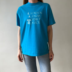 1990s London Paris Venice Nyack, NY T Shirt