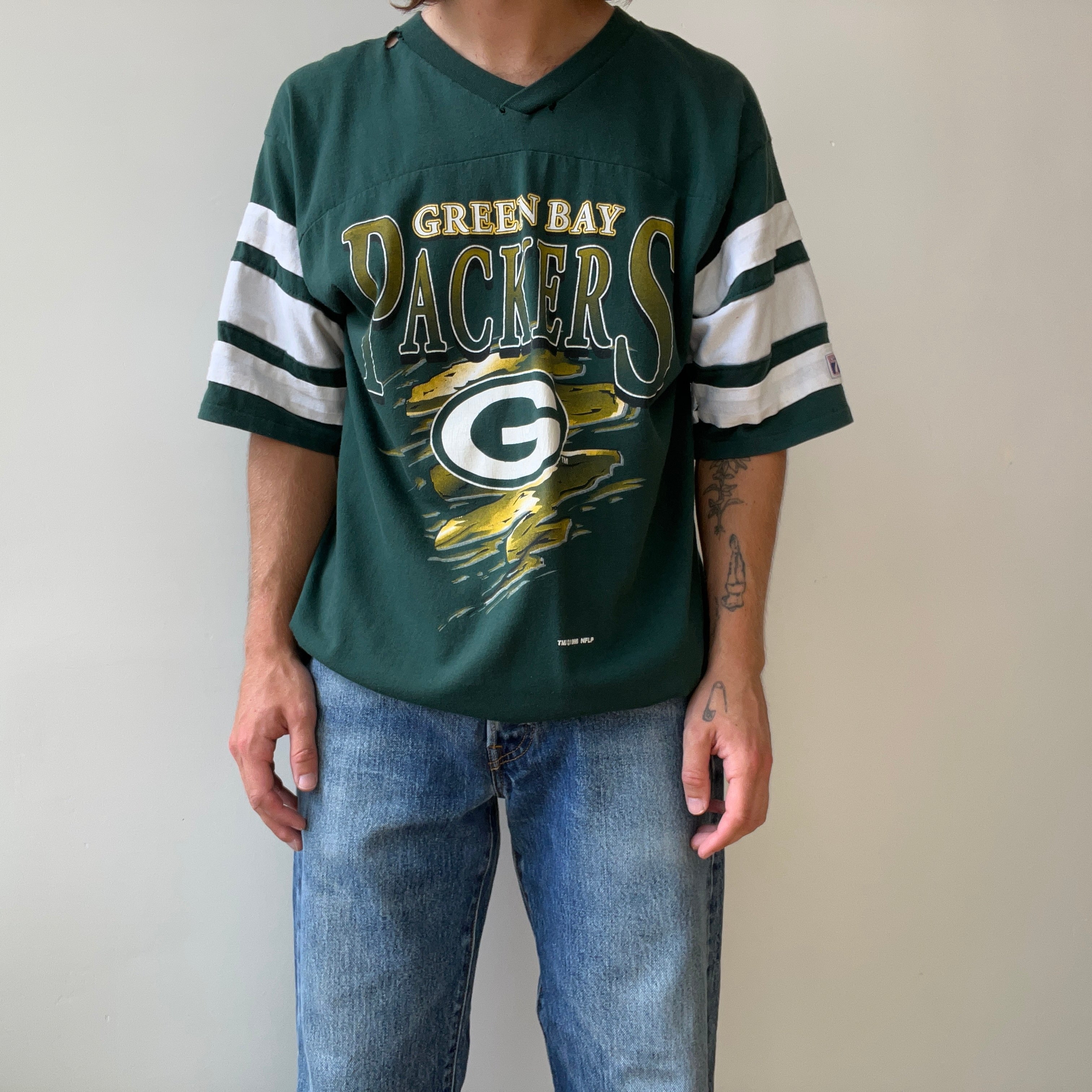 1995 Green Bay Packers Football T-Shirt