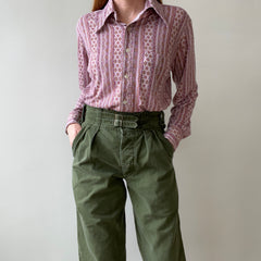 1970s TOWNCRAFT Jersey Soft 70s Top - (PERSONAL FAVORITE)