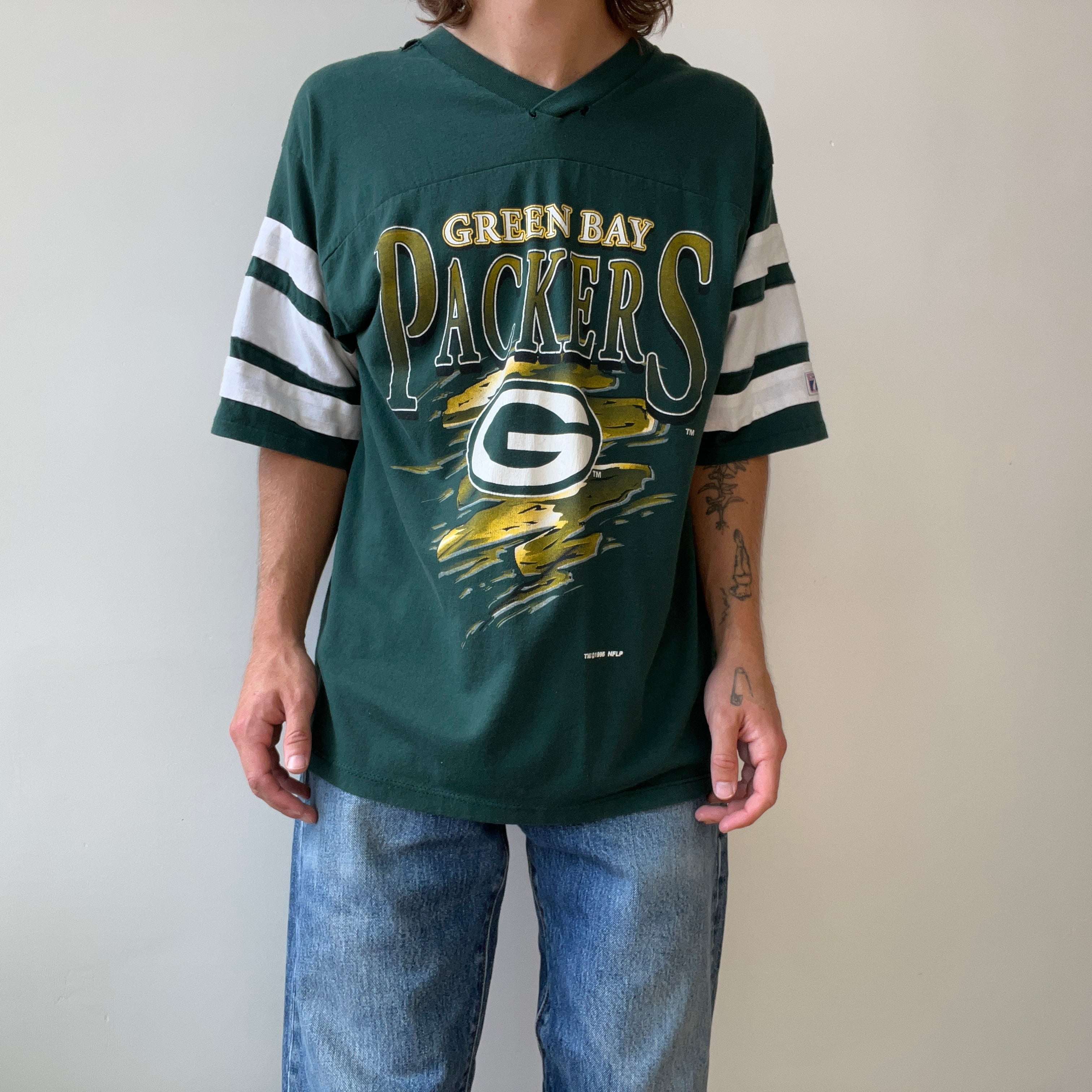 1995 Green Bay Packers Football T-Shirt