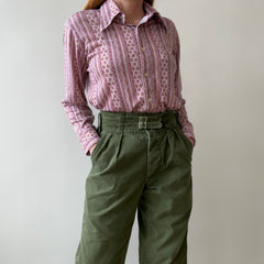 1970s TOWNCRAFT Jersey Soft 70s Top - (PERSONAL FAVORITE)
