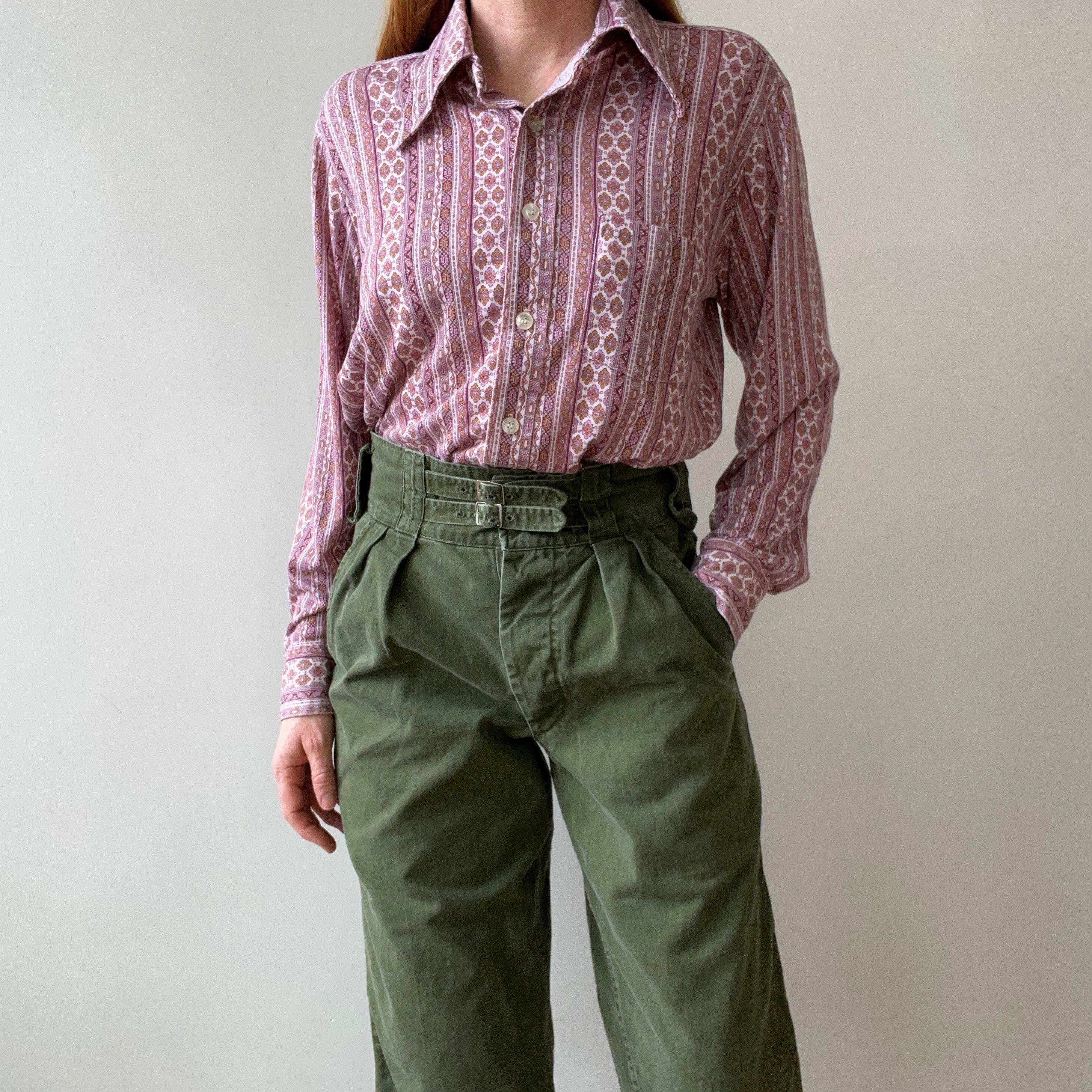 1970s TOWNCRAFT Jersey Soft 70s Top - (PERSONAL FAVORITE)