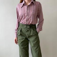 1970s TOWNCRAFT Jersey Soft 70s Top - (PERSONAL FAVORITE)