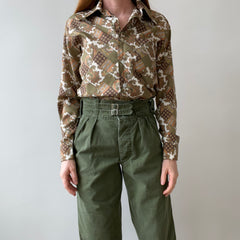 1970s Super 70s Paisley Blouse/Shirt - WOAH