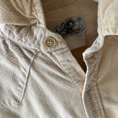 1960/70s Black Sheep Cotton Flannel Cowboy Snap Front Shirt - Smaller Size