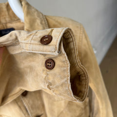 1930/40s Drybak Waterproof Cotton Hunting Jacket with Corduroy Collar  - Collectible