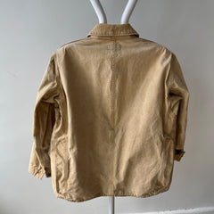 1930/40s Drybak Waterproof Cotton Hunting Jacket with Corduroy Collar  - Collectible