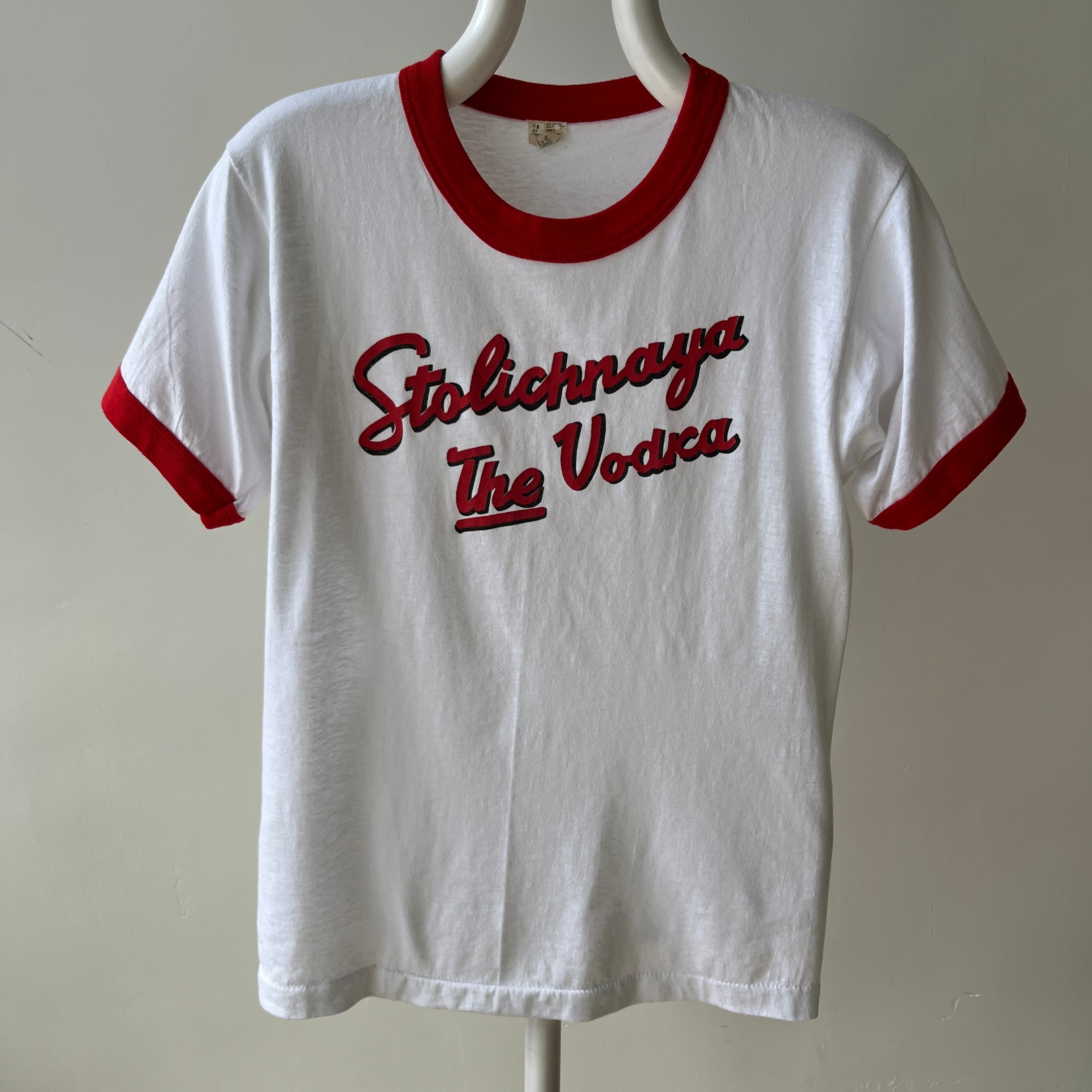 1980s Stoli Ringer - Please Drink Responsibly