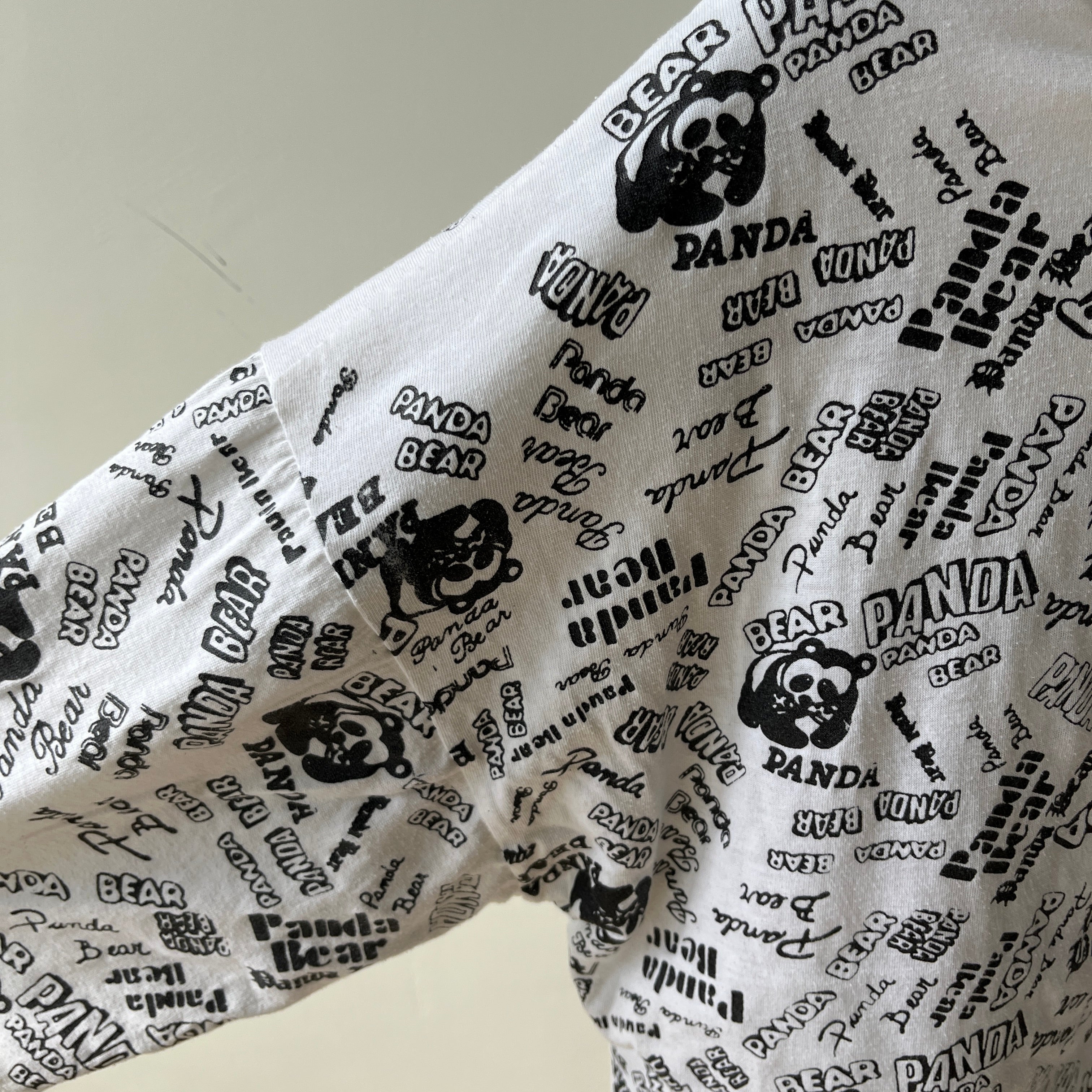 1980s Quilted Reversible Panda Sweatshirt - Holy Moly