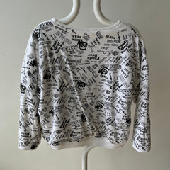 1980s Quilted Reversible Panda Sweatshirt - Holy Moly