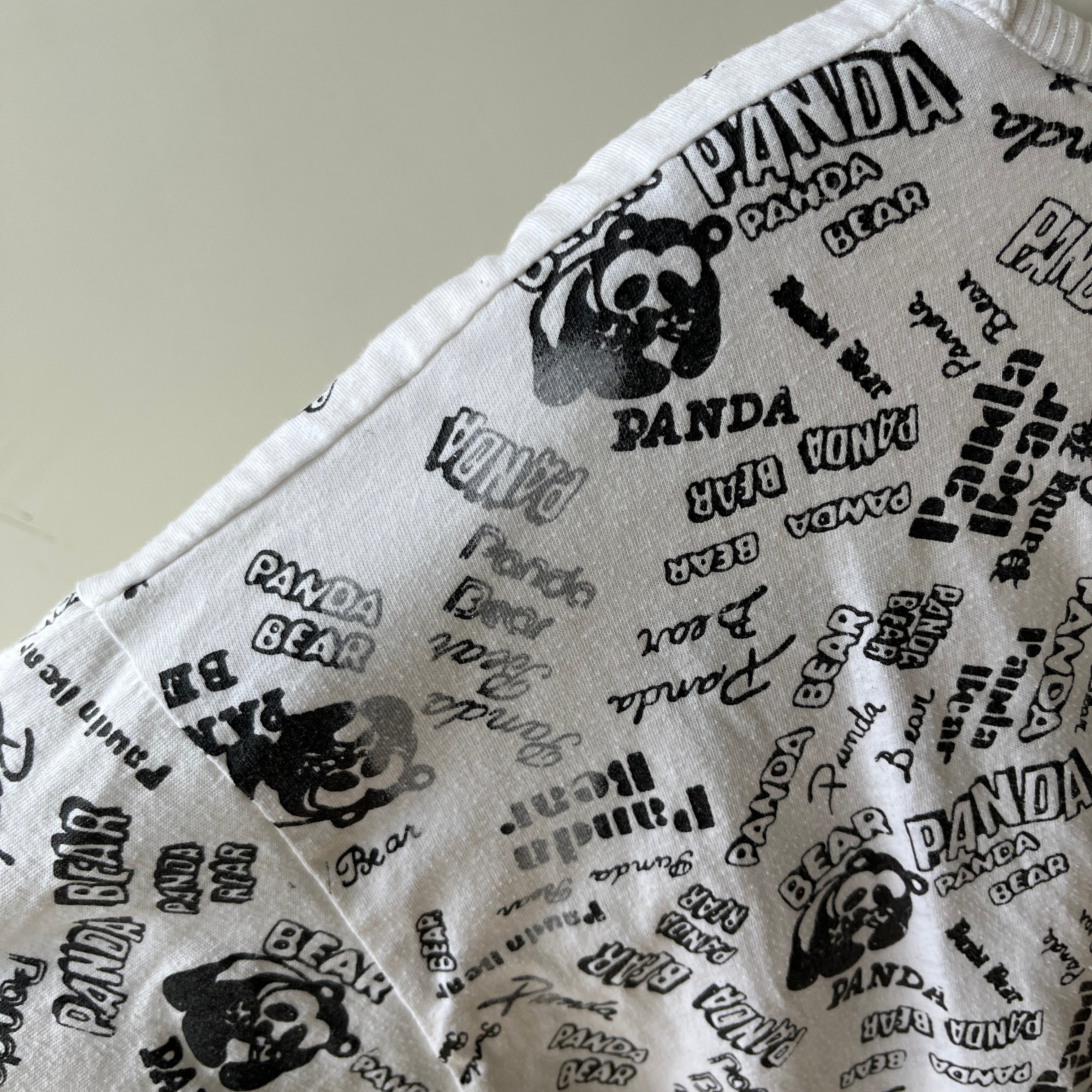 1980s Quilted Reversible Panda Sweatshirt - Holy Moly