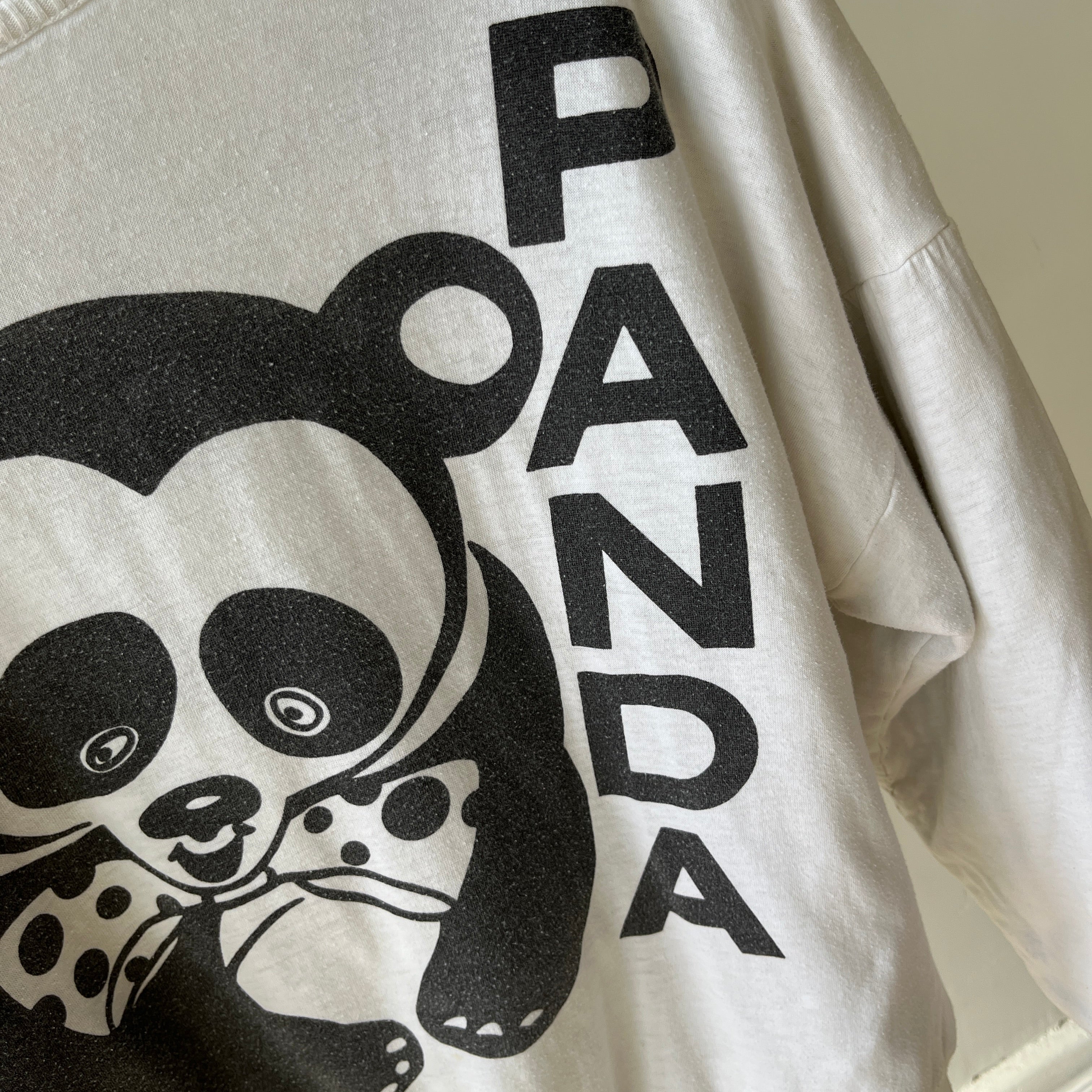 1980s Quilted Reversible Panda Sweatshirt - Holy Moly