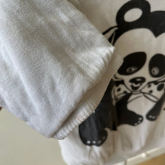 1980s Quilted Reversible Panda Sweatshirt - Holy Moly