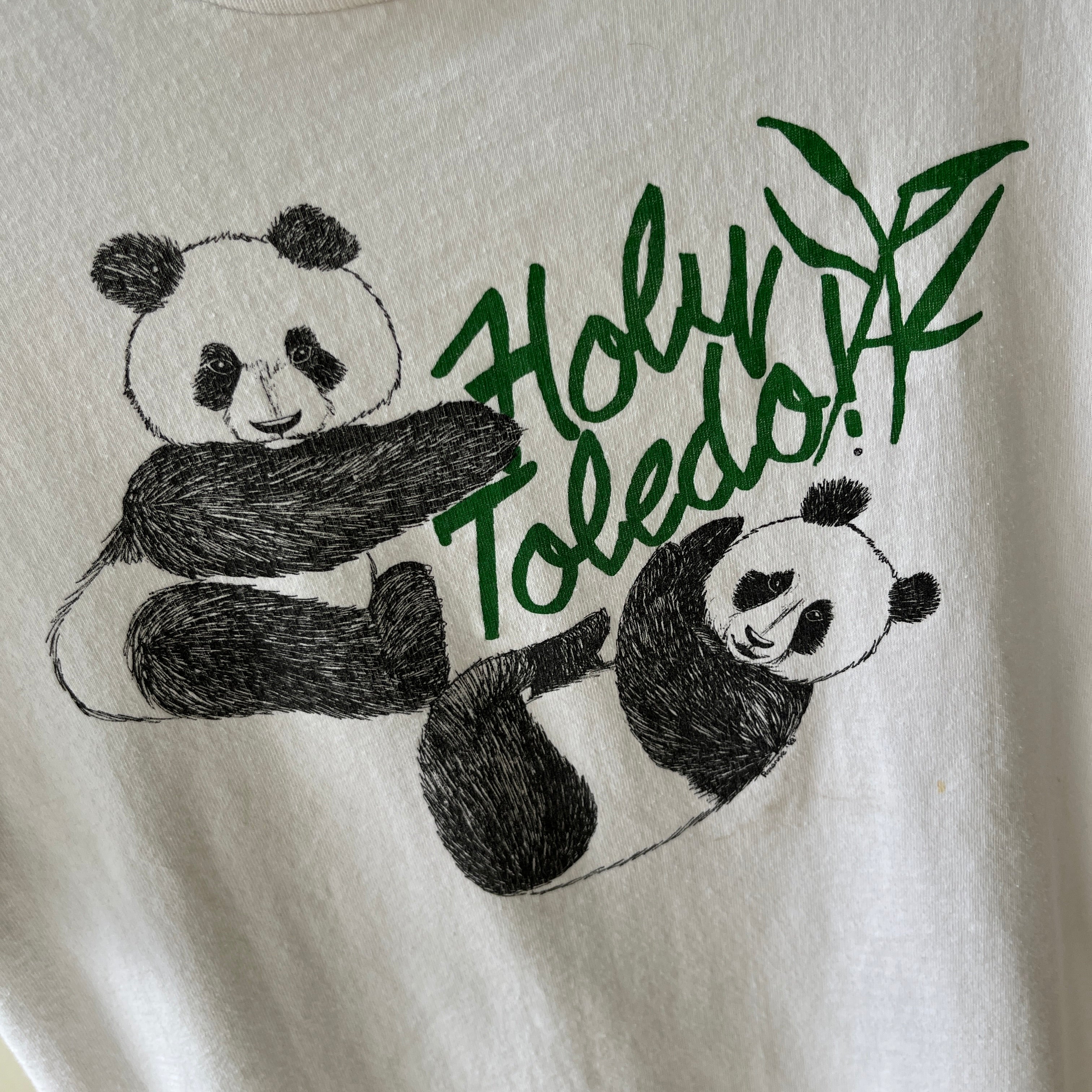 1980s Holy Toledo Panda T-Shirt