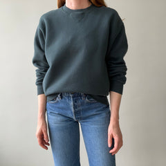 1990's Deep Muted Green Russel Sweatshirt
