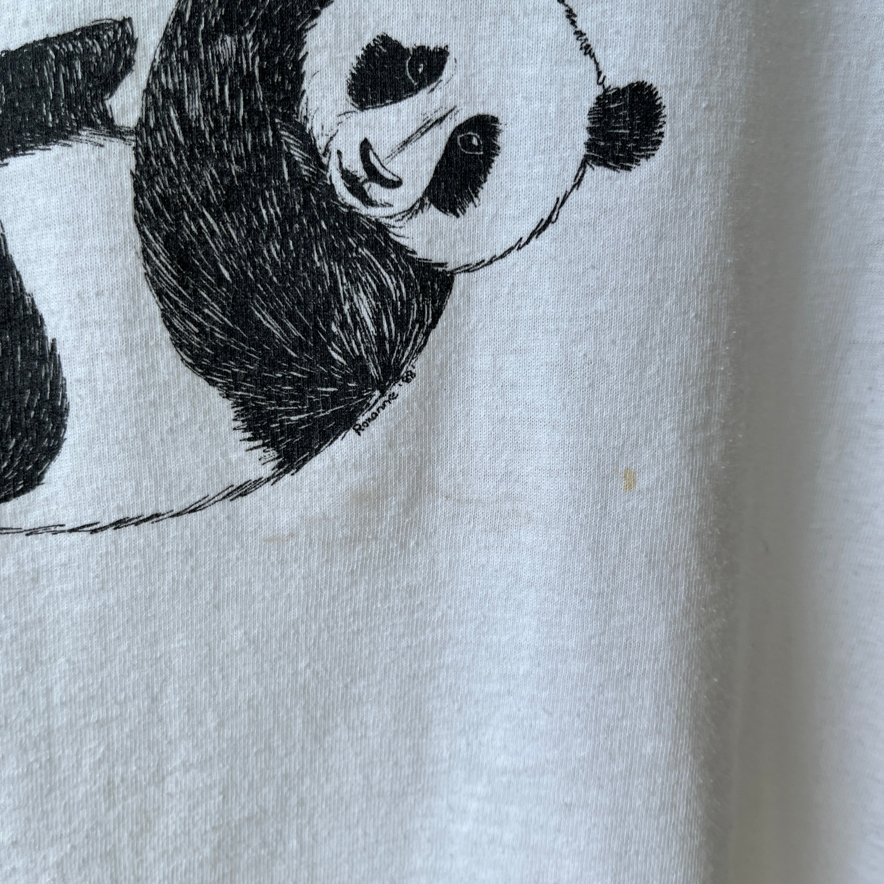 1980s Holy Toledo Panda T-Shirt