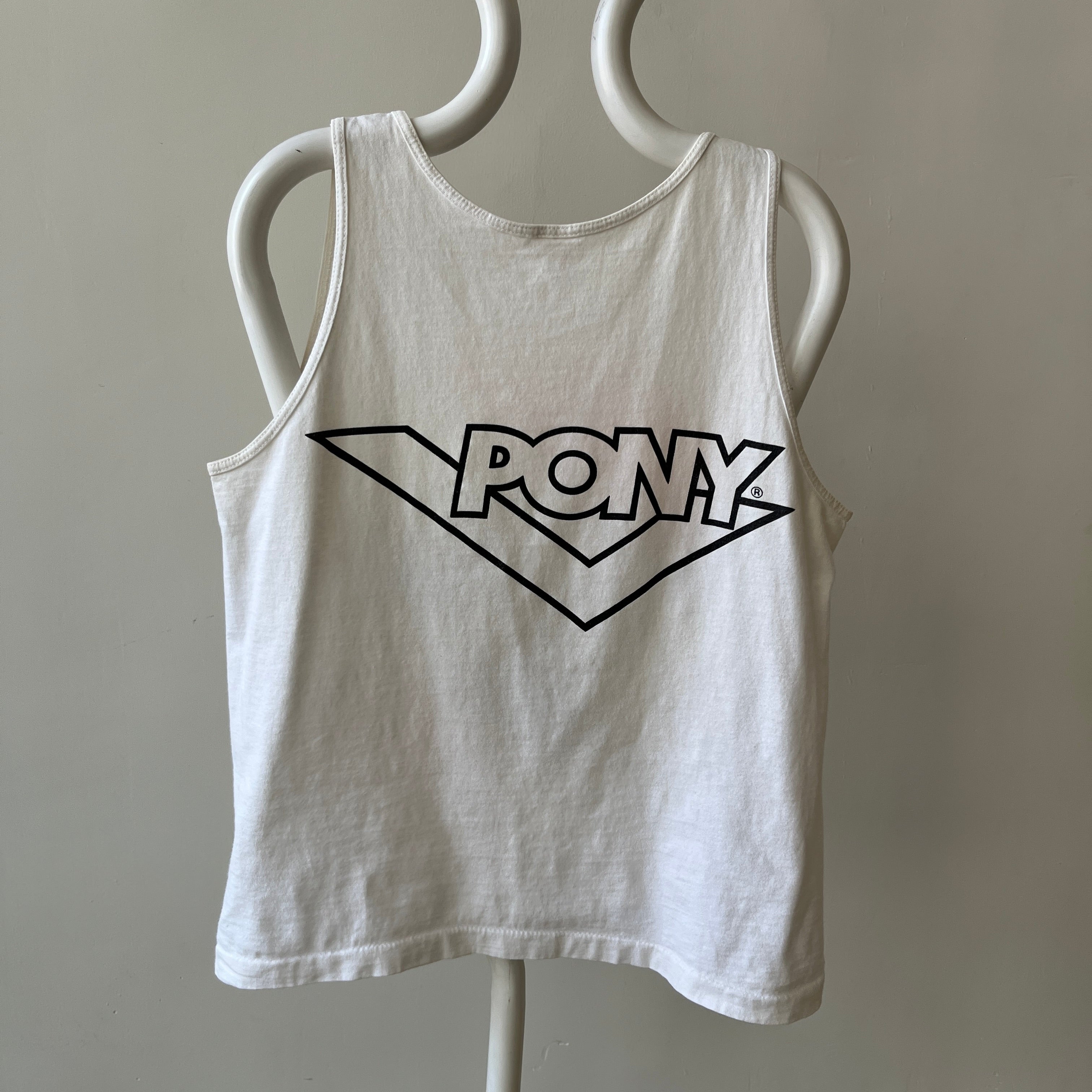 1980s Pony Tank Top - Rad backside too!