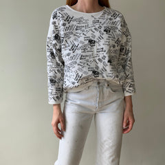 1980s Quilted Reversible Panda Sweatshirt - Holy Moly