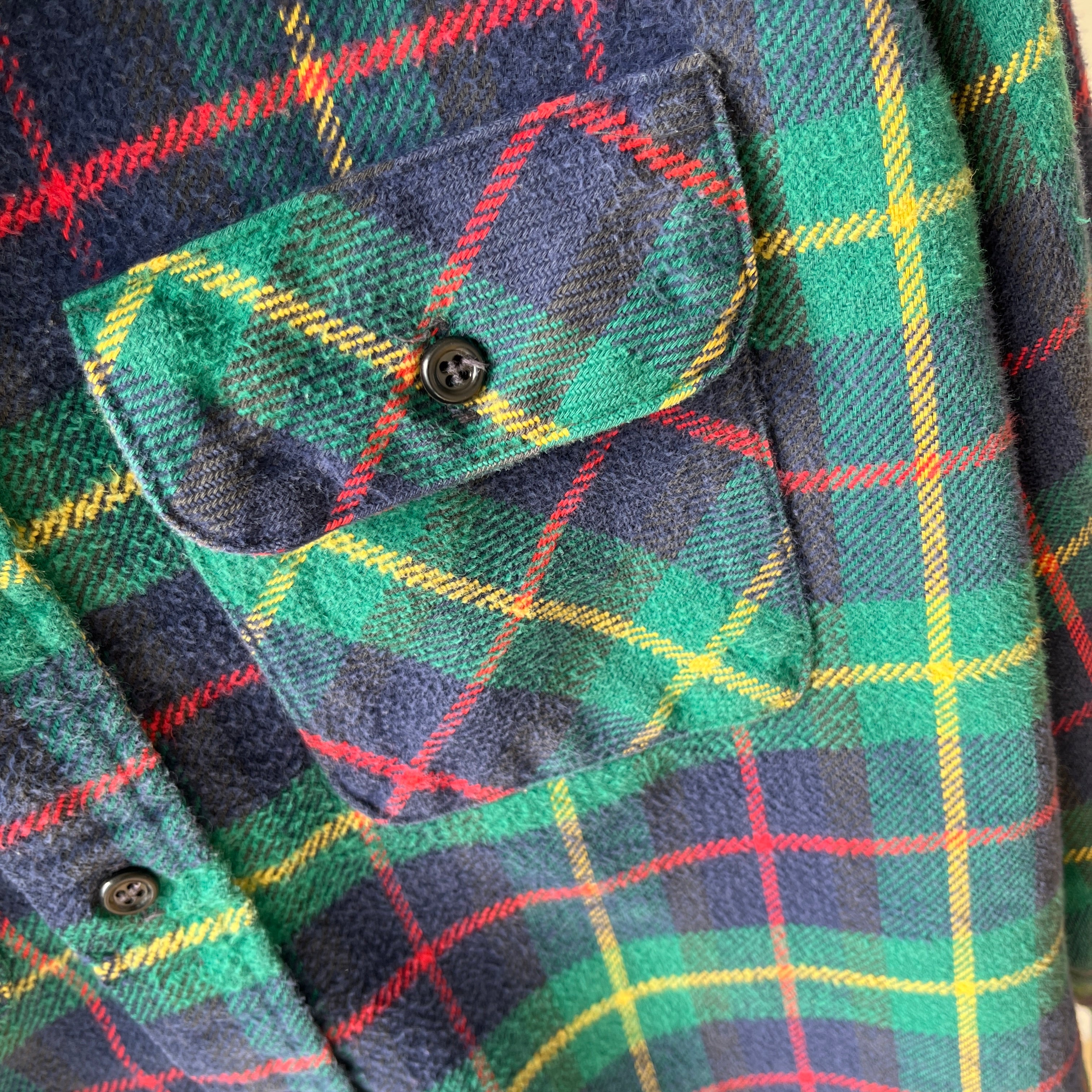 1970s Heavyweight Cotton Flannel (Maybe a Mr. Leggs?) - GEM