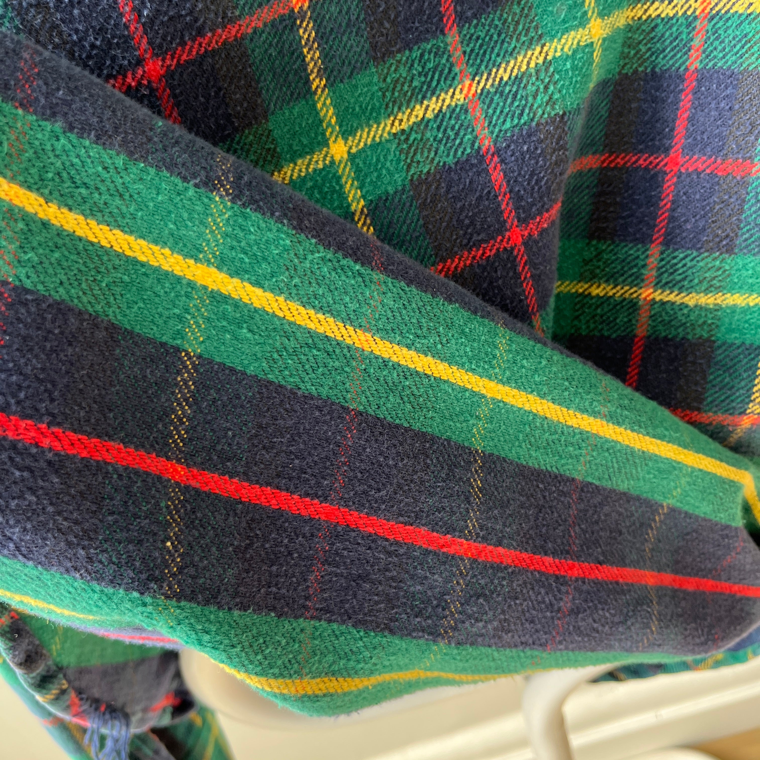 1970s Heavyweight Cotton Flannel (Maybe a Mr. Leggs?) - GEM