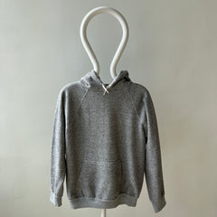 1970s Gray Pull Over Hoodie - An Actual Dream